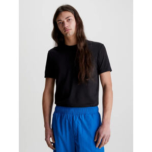 Calvin Klein pánské černé tričko LOGO TAB - XXL (BEH)